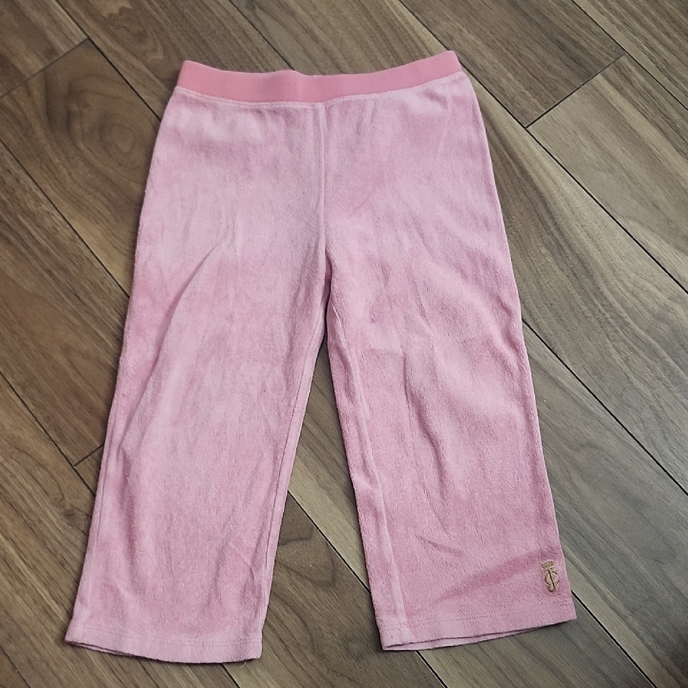 🔥Comfy Casual For Baby, Pink Jogger Pants, Terry Cloth, 24M